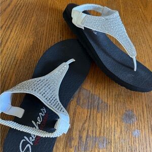 Skechers Women's Sparkling White Sandals